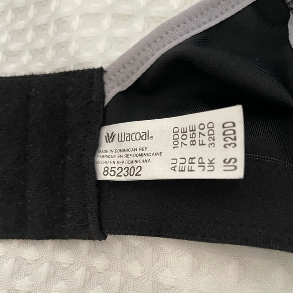 WACOAL Kerri Sports Bra Wire Free Bra 32 DD Wire free Max support medium-impact - Picture 4 of 9